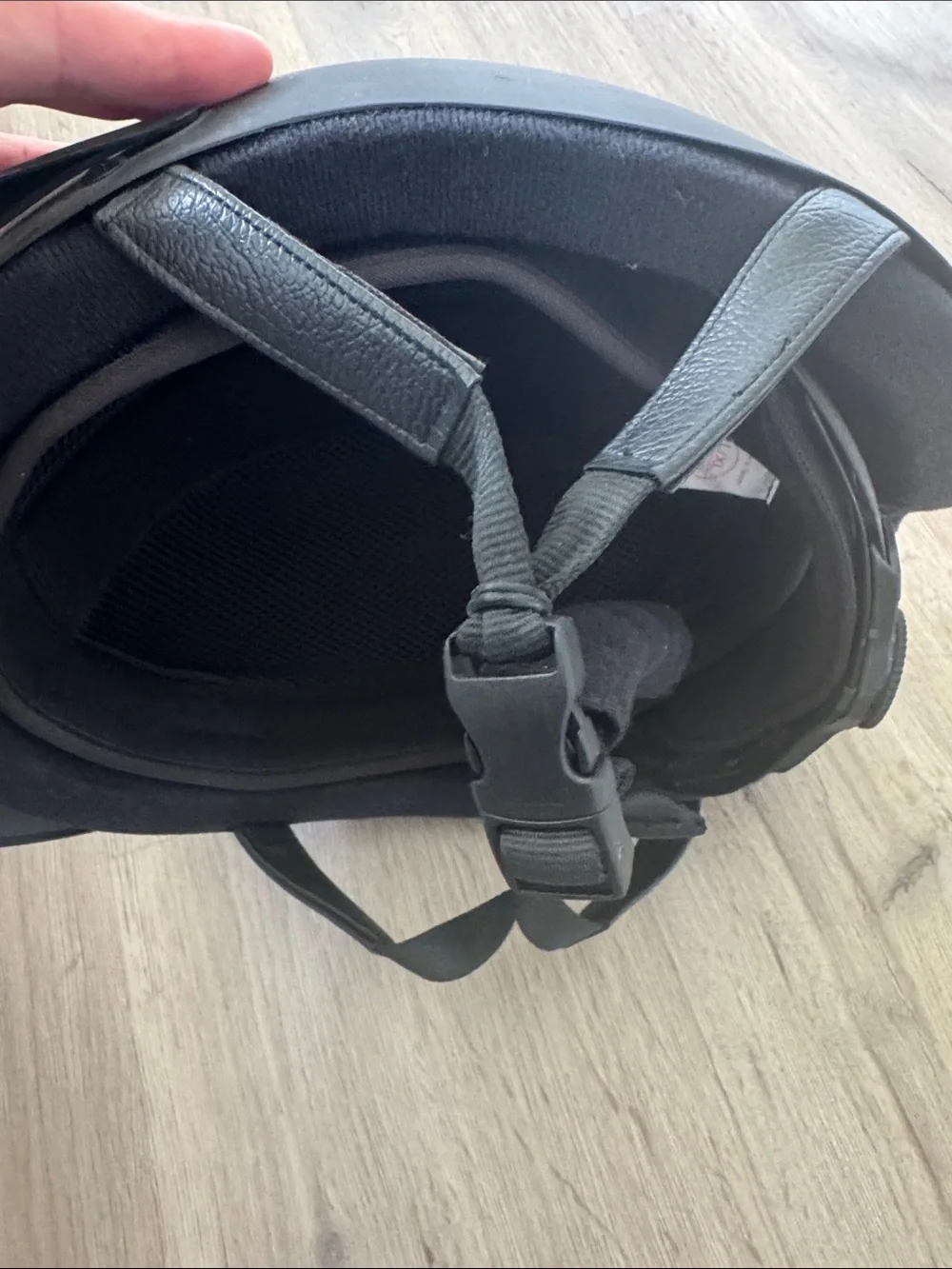 OV Matte Black Equestrian Riding Helmet